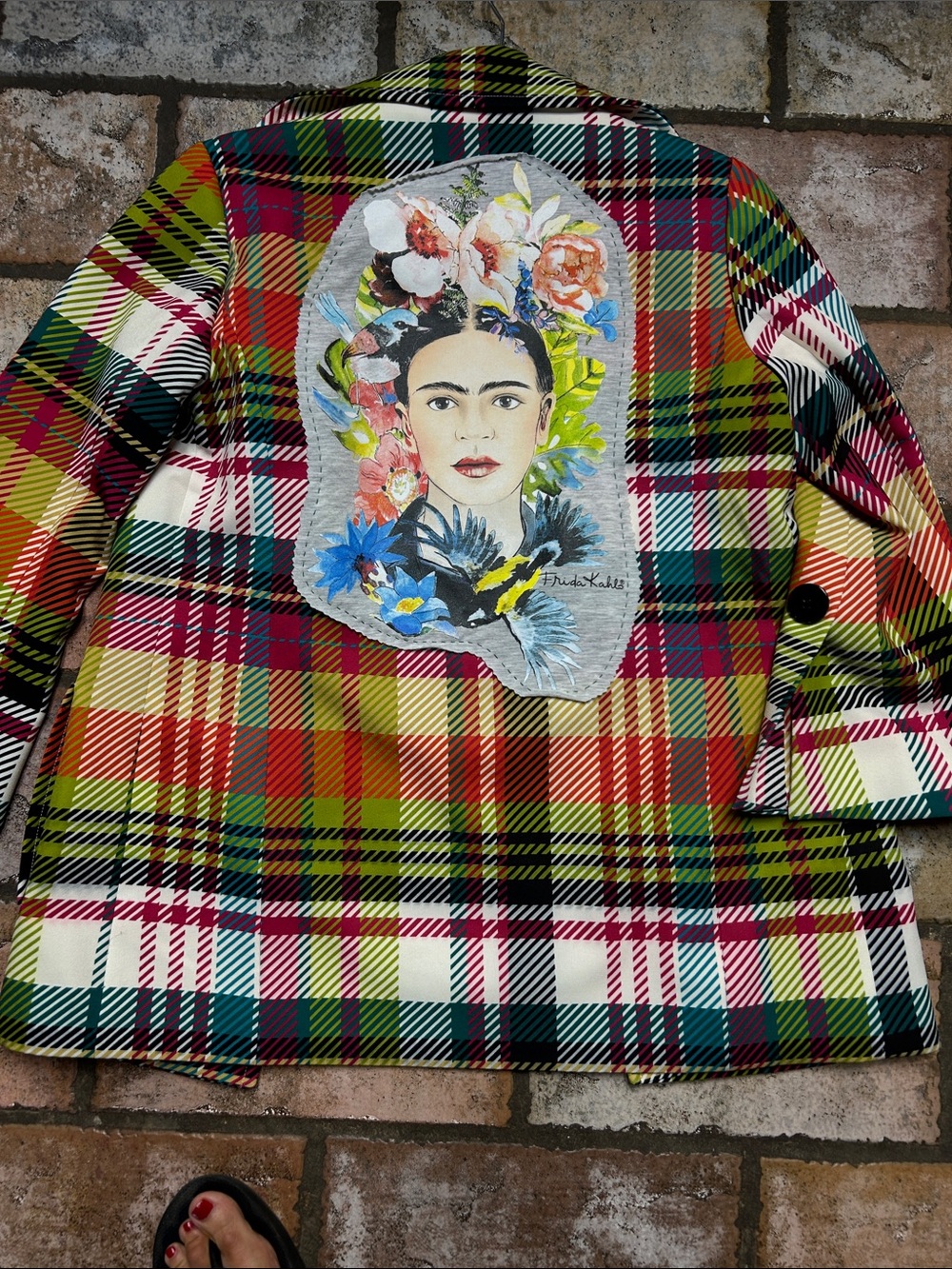 Vintage upcycled Sahron Young Blazer